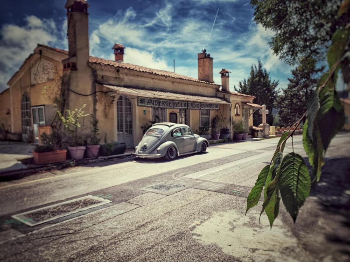 Auberge De La Croix Du Pape Èze Exteriér fotografie